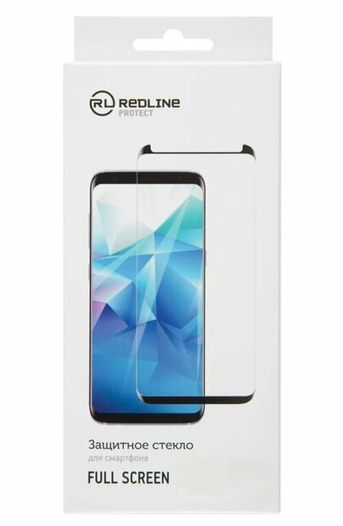 Защитное стекло Xiaomi Redmi Note 12S черный FullGlue RedLine