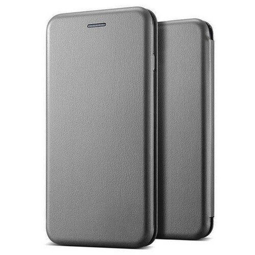 Чехол-книжка Xiaomi Redmi Note 12 4G серый горизонтальный Fashion Case - 2