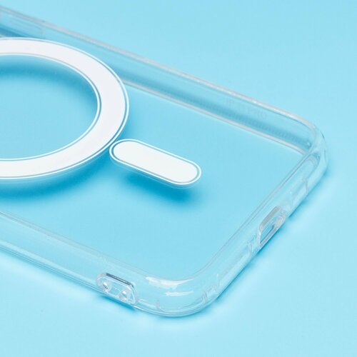 Накладка Apple iPhone 11 Pro прозрачный с защитой камеры силикон SafeMag - 4