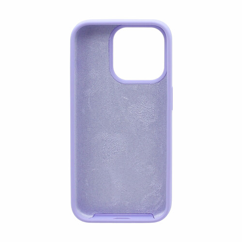 Накладка Apple iPhone 15 Pro сиреневый Silicone Case Full без лого - 2