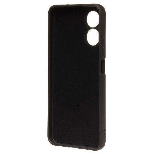 Накладка Oppo A17K черный Silicone Case Full без лого - 3