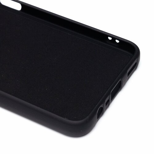 Накладка Oppo A17K черный Silicone Case Full без лого - 6