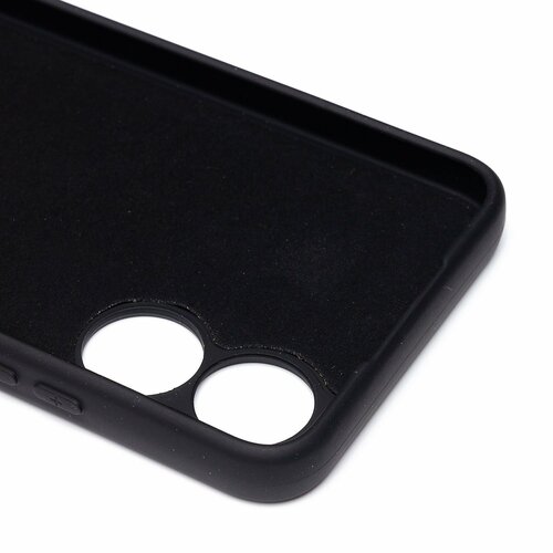 Накладка Oppo A17K черный Silicone Case Full без лого - 7