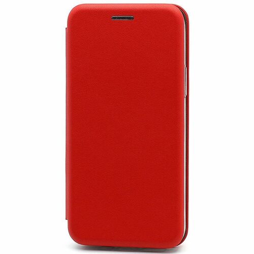 Чехол-книжка Xiaomi Poco C65/Redmi 13C красный горизонтальный Fashion Case