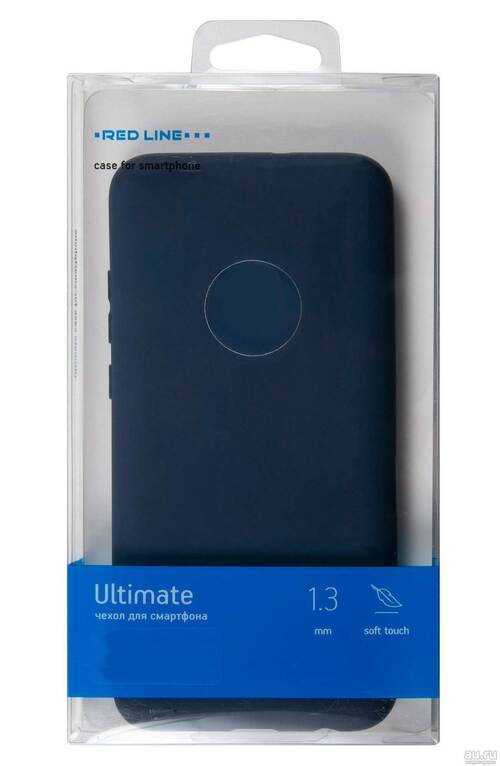 Накладка Samsung A15 синий силикон RedLine Однотонный Ultimate