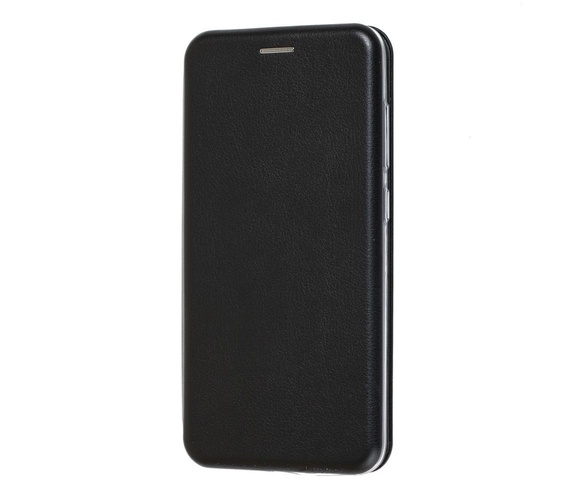 Чехол-книжка Xiaomi Redmi Note 13 4G черный горизонтальный Fashion Case