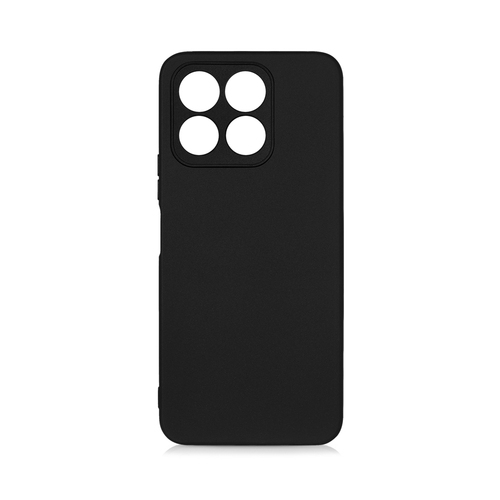 Накладка Huawei Honor X8b черный матовый силикон Однотонный