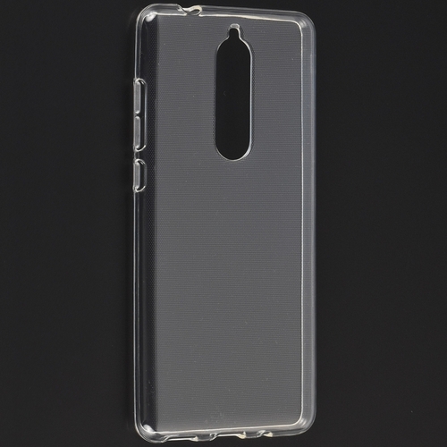 Накладка Nokia 5.1 2018 прозрачный 0.3-0.5мм силикон