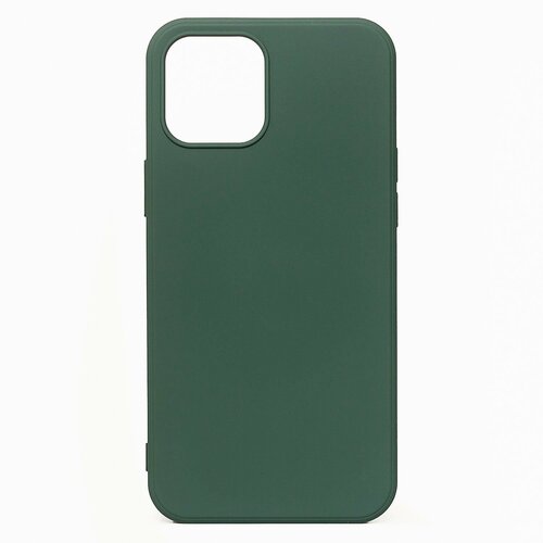 Накладка Apple iPhone 13 темно-зеленый Silicone Case Full без лого