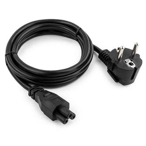 Сетевой кабель Schuko - C5 (3-pin) No brand 757 1,5 м. для ноутбука