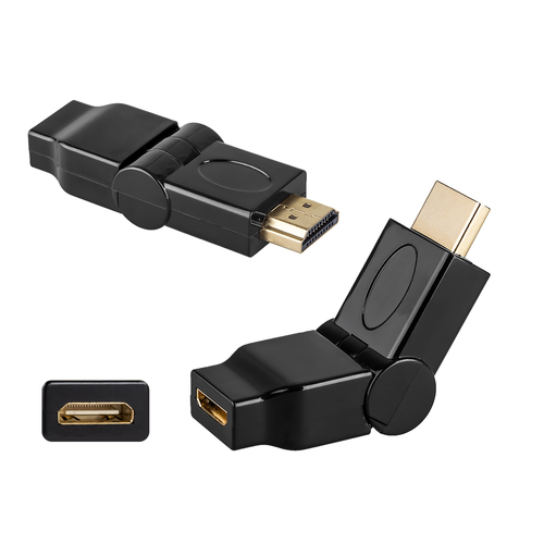 Переходник HDMI(п) - mini HDMI(м) угловой No brand