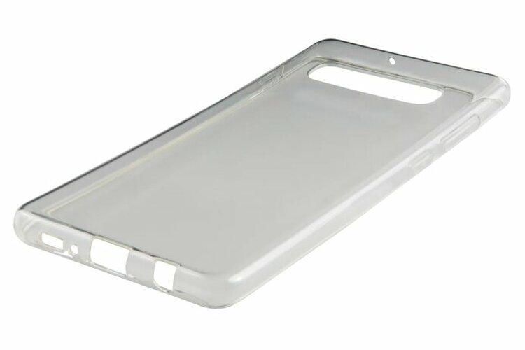Накладка Samsung S10 прозрачный силикон iBox Crystal - 3