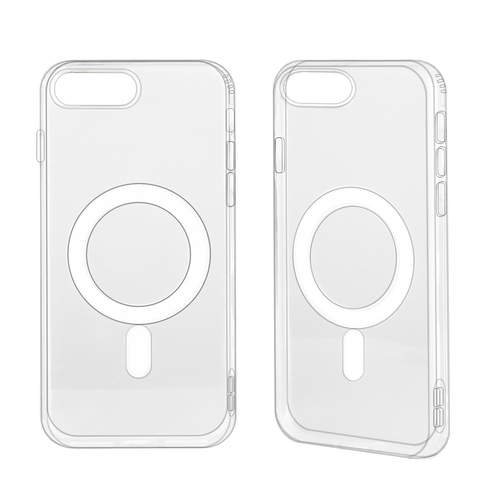 Накладка Apple iPhone 7 Plus/8 Plus прозрачный силикон SafeMag