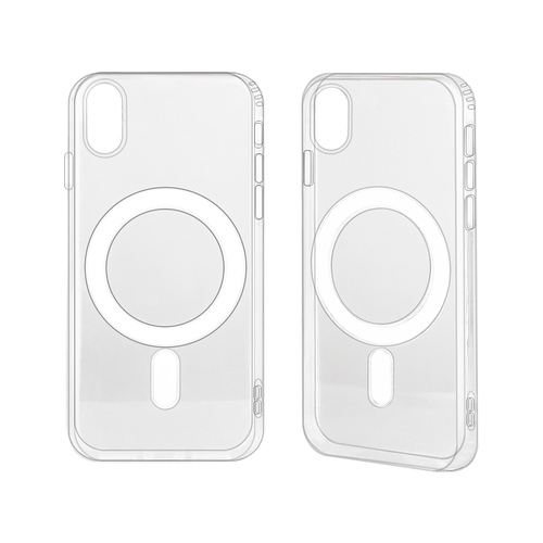 Накладка Apple iPhone XR прозрачный силикон SafeMag