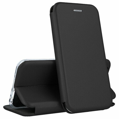 Чехол-книжка Samsung A73 черный горизонтальный Fashion Case - 4