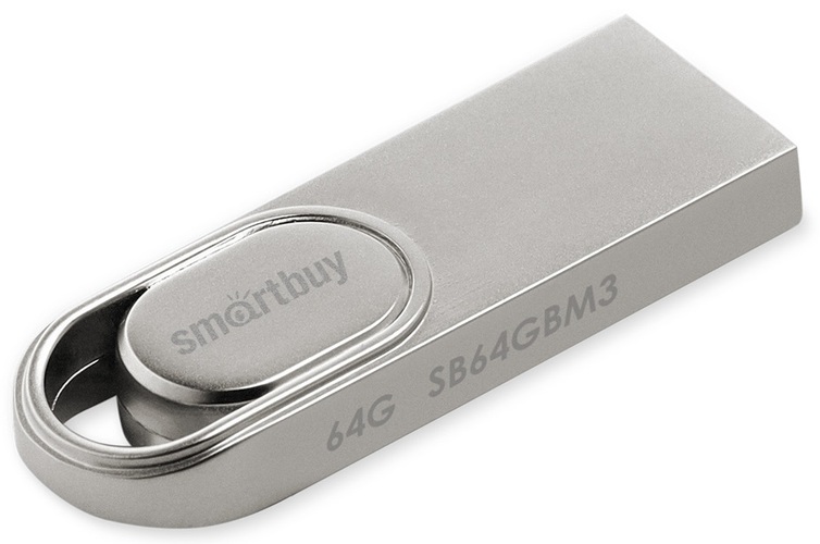 Флешка USB SmartBuy 64GB M3 Metal USB 2.0, - 2