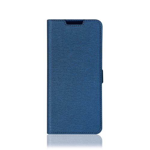Чехол-книжка Xiaomi Poco M4 синий горизонтальный DF