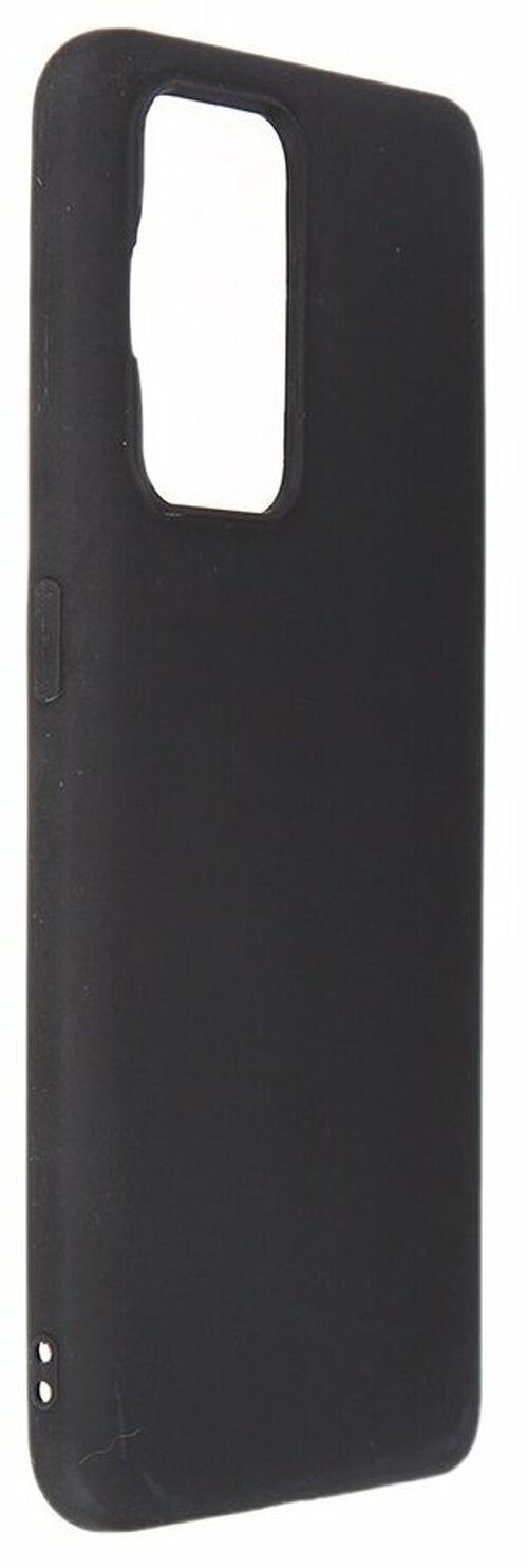 Накладка Realme GT Neo 3T черный матовый 1мм силикон Однотонный