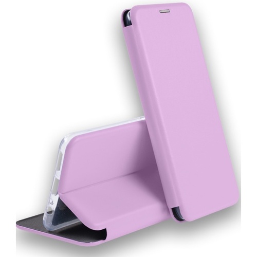 Чехол-книжка Samsung A14 сиреневый горизонтальный Fashion Case