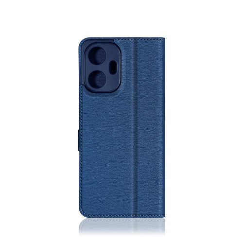 Чехол-книжка Realme C55 синий горизонтальный DF - 2