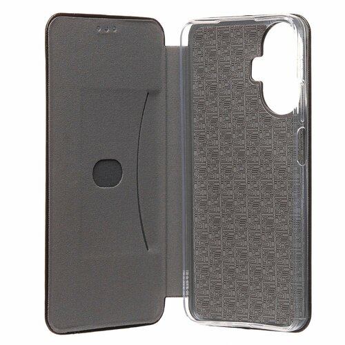 Чехол-книжка Realme C55 черный горизонтальный Nice Case - 4