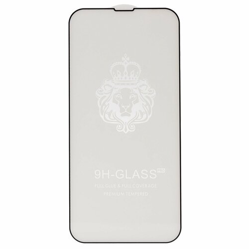 Защитное стекло Apple iPhone 13 Pro Max/14 Plus черный FullGlue Brera