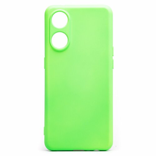 Накладка Oppo Reno 8T 4G зеленый Silicone Case Full без лого