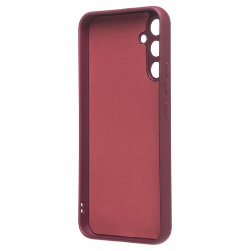 Накладка Samsung A34 бордовый Silicone Case Full без лого - 3