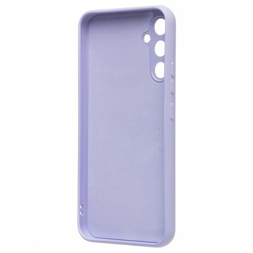 Накладка Samsung A34 сиреневый Silicone Case Full без лого - 3