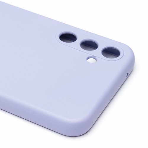 Накладка Samsung A34 сиреневый Silicone Case Full без лого - 4