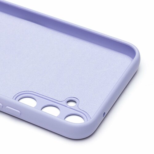 Накладка Samsung A34 сиреневый Silicone Case Full без лого - 7