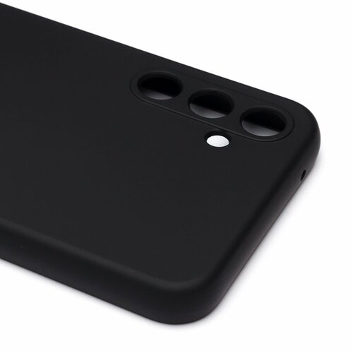 Накладка Samsung A34 черный Silicone Case Full без лого - 4