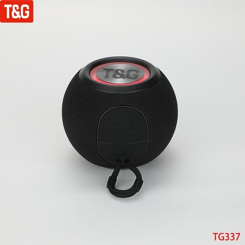 Колонка Бумбокс TG337 TF/AUX/USB/bluetooth 5Вт черный
