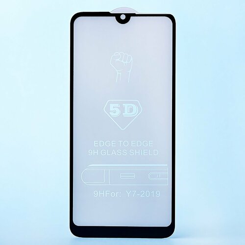 Защитное стекло Huawei Y7 2019/Y7 Prime 2019/Y7 2019/Enjoy 9 черный 3D Activ