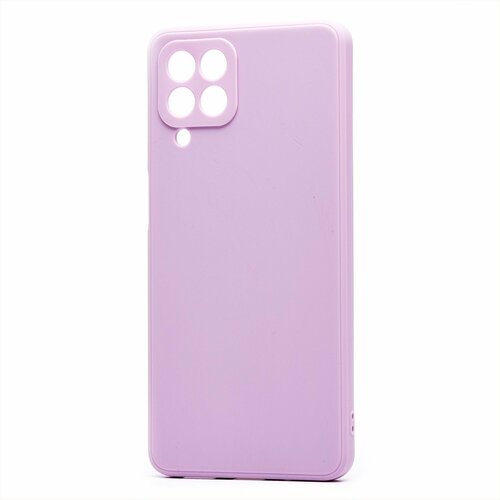 Накладка Samsung M53 сиреневый Silicone Case Full без лого - 2