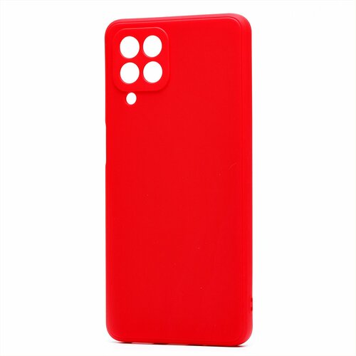 Накладка Samsung M53 красный Silicone Case Full без лого - 2