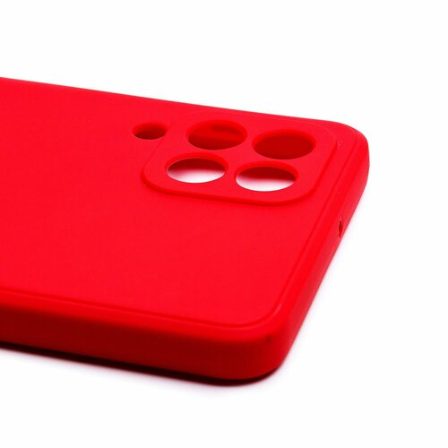 Накладка Samsung M53 красный Silicone Case Full без лого - 3