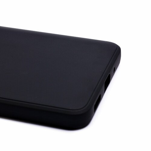 Накладка Samsung M53 черный Silicone Case Full без лого - 4