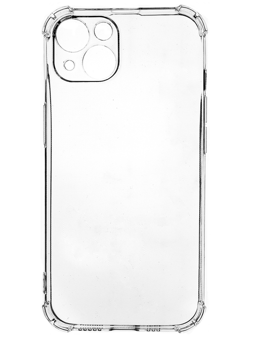 Накладка Apple iPhone 13 прозрачный с защитой камеры силикон PERO Противоударный