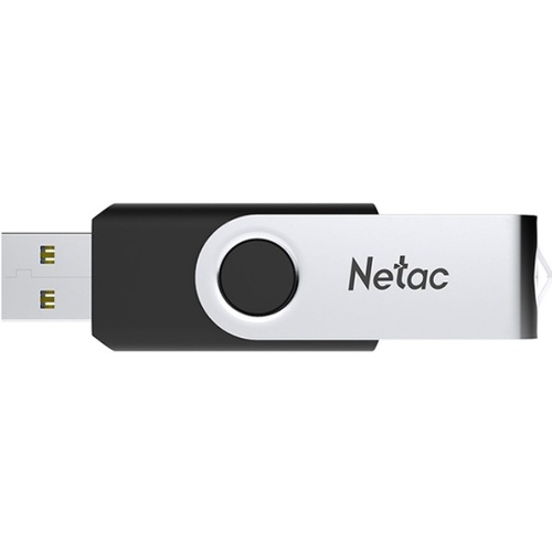 Флешка USB Netac 128GB U505 USB 2.0, серебро - 2