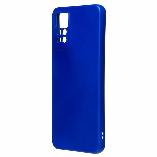Накладка Xiaomi Redmi Note 12 Pro 4G синий Silicone Case Full без лого - 2