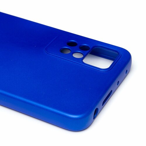 Накладка Xiaomi Redmi Note 12 Pro 4G синий Silicone Case Full без лого - 4