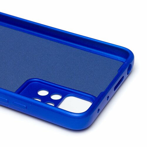 Накладка Xiaomi Redmi Note 12 Pro 4G синий Silicone Case Full без лого - 7