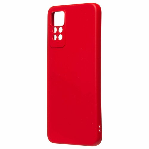 Накладка Xiaomi Redmi Note 12 Pro 4G красный Silicone Case Full без лого - 2