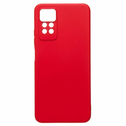 Накладка Xiaomi Redmi Note 12 Pro 4G красный Silicone Case Full без лого