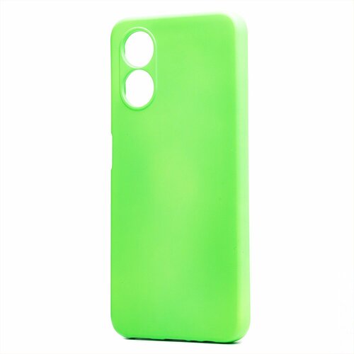 Накладка Oppo A17K зеленый Silicone Case Full без лого - 2