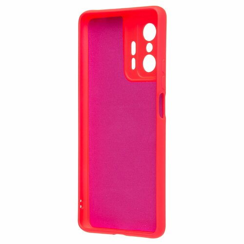 Накладка Xiaomi Mi11T/Mi11T Pro розовый Silicone Case Full без лого - 3