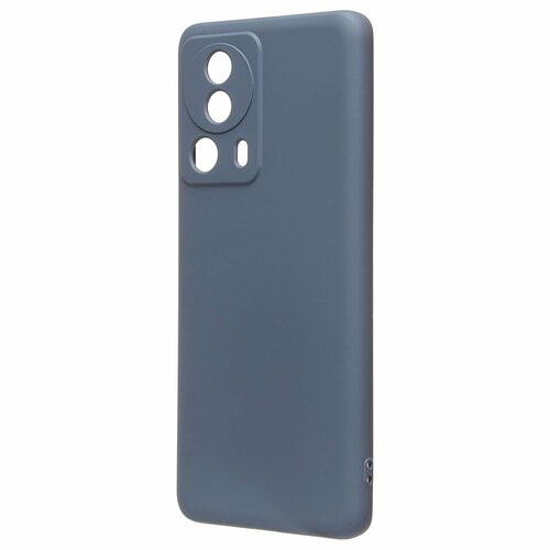 Накладка Xiaomi 13 Lite серый Silicone Case Full без лого - 2