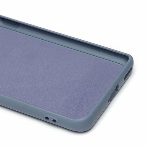 Накладка Xiaomi 13 Lite серый Silicone Case Full без лого - 6