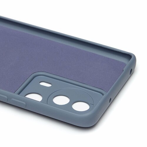 Накладка Xiaomi 13 Lite серый Silicone Case Full без лого - 7